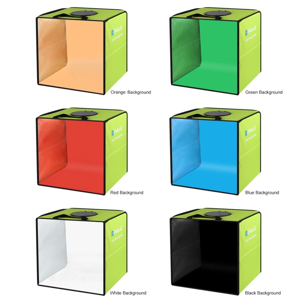 Buy PULUZ Lightbox Mini Photo Studio Light Box with 6 Color Backdrops