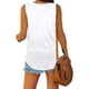 thumbnail image 3 of Las mujeres Vest Tops, sin mangas Color Sólido Cuello en V Casual Blusa Camisas Nituyy Disponible en varios colores, un chaleco de moda de color sólido., 3 of 5