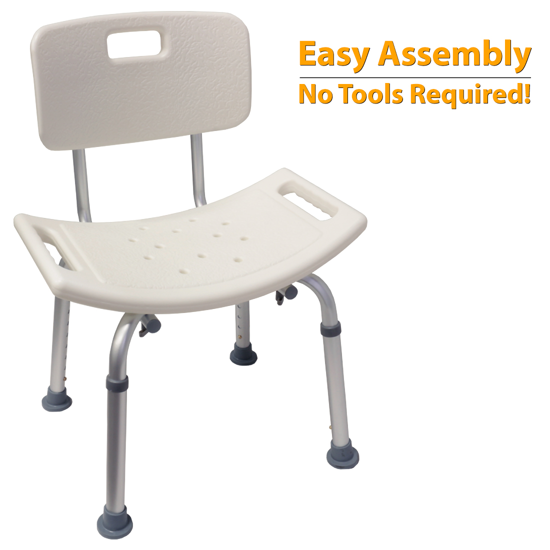 Medical Tub Shower/Bath Chair Adjustable with Back Rest