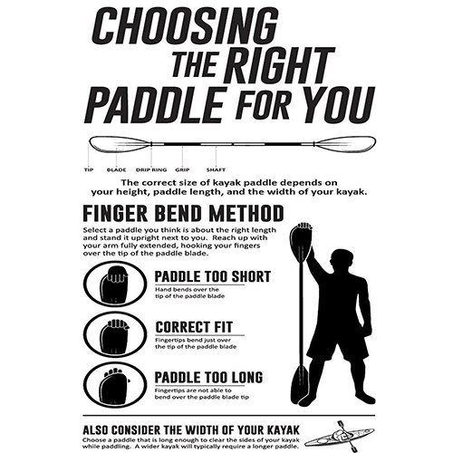 Water Sports Outdoor Recreation HydroPro 220 cm Carbon Fiber Kayak Paddle