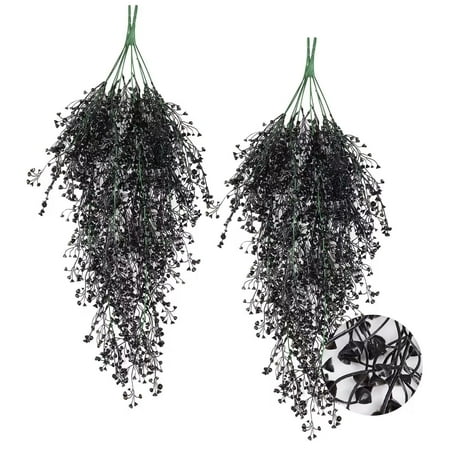 Comefolife Fake Hanging Plants Small Artificial Plants Plants Indoor for Aesthetic Living Room Office Shelf Decor Home Bedroom Living Room Decor