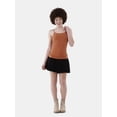 thumbnail image 2 of No Boundaries Shelf Bra Cami Top, Women's and Women's Plus, 2 of 4
