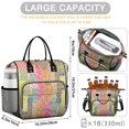 thumbnail image 5 of OBREWU Pioneer Flower Womens Lunch Box for Work,Insulated Large Pioneer Flower Lunch Bag for Women,Loncheras Para Mujer,Leakproof Adult Lunch Bag for Work,Beach,Travel,Picnic,Camping, 5 of 7