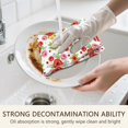 thumbnail image 5 of 2 Pcs Pioneer Flower Floral Print Pattern Kitchen Towels, Funny Microfiber Dish Towel Set, 18" X 26" Tea Towels, 5 of 6
