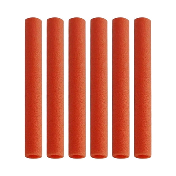 6 fundas de espuma para poste de , Protector de relleno, 40cm, 25mm, cubiertas de poste de portátiles para tubos, tubos para exteri Naranja Sunnimix Mangas de poste de trampolín