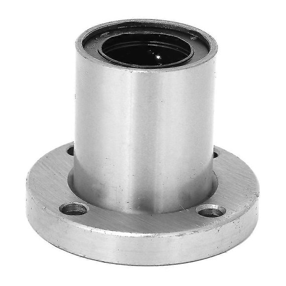 LMF13UULMF16UULMF20UULMF25UU Round Flange Linear Motion Bearing Steel for Electronic Machinery