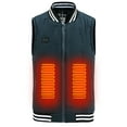 thumbnail image 4 of Fesfesfes Intelligent Five-zone Dual-control 5 Heat Pads Heating Outdoor Warm Carbon Fiber Heating Vest Sale Items, 4 of 5
