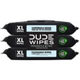 thumbnail image 2 of DUDE Wipes Fragrance Free Plus Odor Control, XL Wet Wipes, 48 Count, 3 Pack, 2 of 9