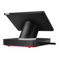 thumbnail image 5 of Lenovo ThinkSmart Hub 11H1 - All-in-one Core i5 8365U / up to 4.1 GHz - vPro - RAM 8 GB - SSD 256 GB - NVMe - UHD Graphics 620 - Gigabit Ethernet - Win 10 IoT Enterprise CBB 64-bit - monitor: LED 10.1" 1920 x 1200 (WUXGA) touchscreen - raven black, red (bottom cover) - Lenovo TopSeller - with 3 Years Lenovo Premier Support, 5 of 8