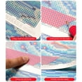 thumbnail image 4 of Stainless Steel Diamond Mesh Ruler Diamond Ruler Tool with 1020 Blank Grids, 4 of 12