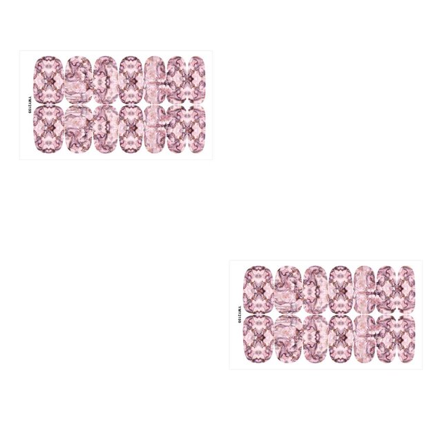 Guardurnaity Pegatinas de uñas para niñas, parche de envoltura completa, kit de herramientas de manicura ligera Type3 NO3
