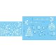 thumbnail image 1 of Pegatinas estáticas de Navidad para ventana, calcomanías de pared de Papá Noel, copo de nieve, pegatinas de Año Nuevo, decoración Navideña extraíble, 1 of 4