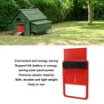 thumbnail image 3 of Automatic Chicken Coop Door with Solar Powered Light Sensor Battery Powered Chicken Coop Opener Protects, 3 of 7