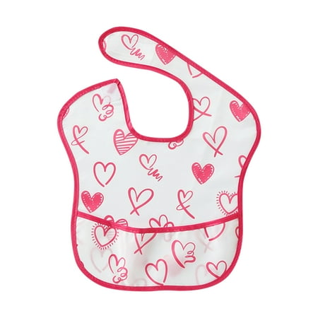 

Bib Cover Rice Pocket Auxiliary Food Bibs Waterproof Children s Pocket Eating Summer Food Rice Pocket Bibs for One Year Old Rainbow Apparel
