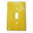 thumbnail image 1 of Aquila Art Glass WP2003-1GS Amber Swirl 1 Gang Switch, 1 of 2