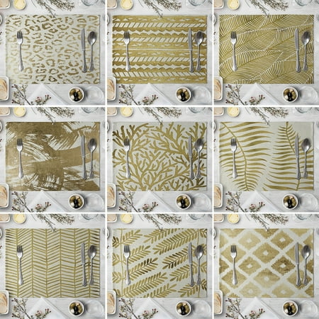 

Taluosi Lovely Leaves Design Heat Insulation Pad Kitchen Dining Table Mat Placemat Decor