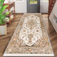 thumbnail image 2 of 2x6 FT Kitchen Runner Rugs Non Skid Washable, Faux Wool Rug Runners for Hallways Bathroom Carpet Runner, Soft Indoor Modern Floor Rug for Entryway Laundry Room, 2 of 11