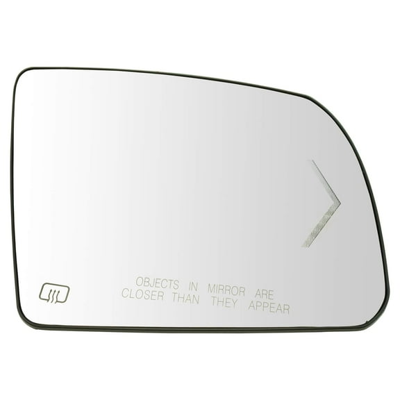 TRQ Side View Mirror Glass Heated Turn Signal w/ Backing Plate RH for Sequoia MGA08561