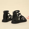 thumbnail image 4 of Grblisyd Girls Shoes Gladiator Sandals Cute Open Toe Breathable Summer Shoes with Rubber Sole (Little Kid/Big Kid), 4 of 6