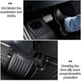 thumbnail image 4 of Canvcle Floor Mats for Toyota C-HR 2018-2024 (Fit for Fuel), Custom Fit CHR Toyota Accessories All Weather Floor Liners TPE 2 Row, Black, 4 of 6