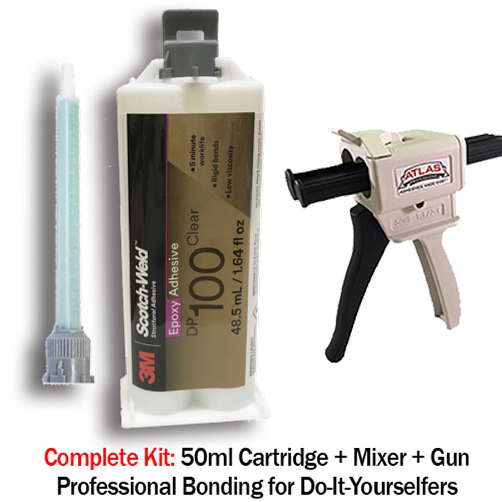 3M ScotchWeld DP100 35 Min Fast Set Metal Epoxy Adhesive Product