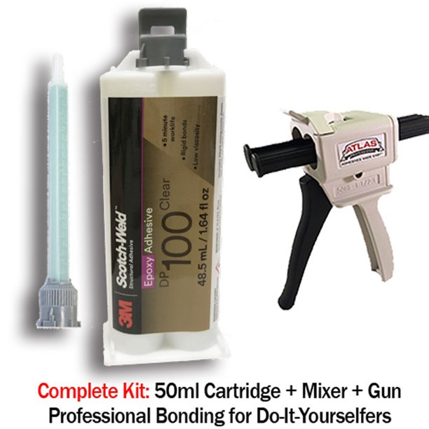 3M ScotchWeld DP100 35 Min Fast Set Metal Epoxy Adhesive Product Family