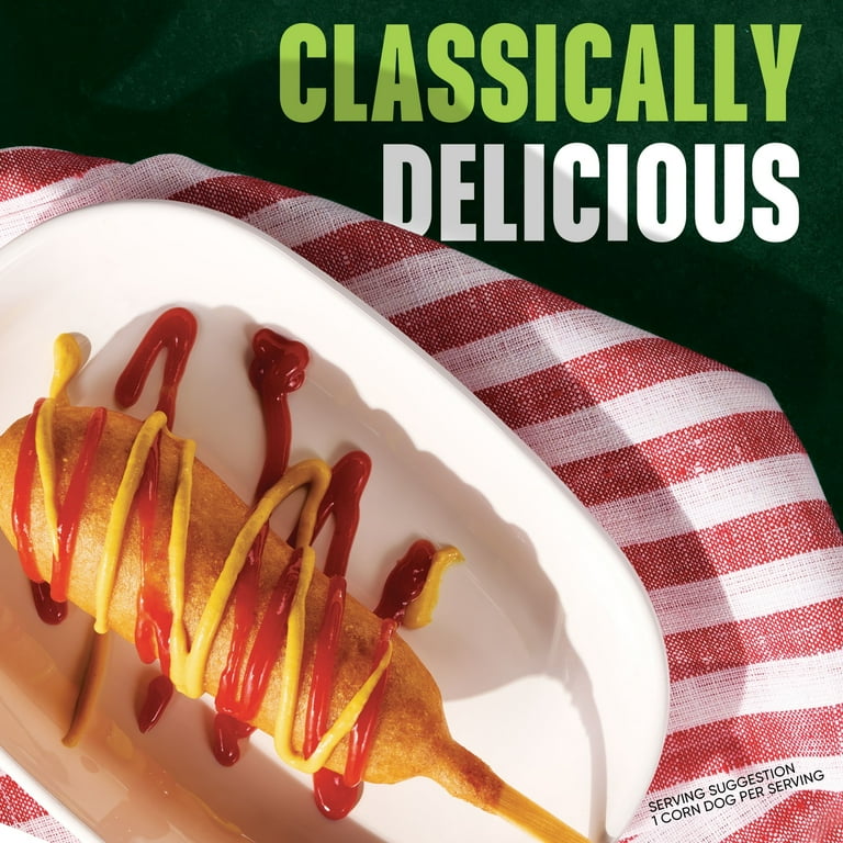 MorningStar Farms Vegan Corn Dogs 10 oz Count Plant-Based Frozen