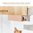 thumbnail image 4 of Labymos Cabinets Paper Towel Holder Under The Cabinet Paper Dispenser Over The Door Towel Rack, 4 of 7