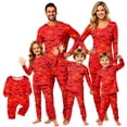 thumbnail image 6 of Halloween Family Matching Pajamas Sets, Halloween Ghost Family Loungewear Indoor, Holiday Spooky PJS Sleepwear, Home Relaxing Casual Daily Family Wear for Seasonal Halloween Party, 6 of 7