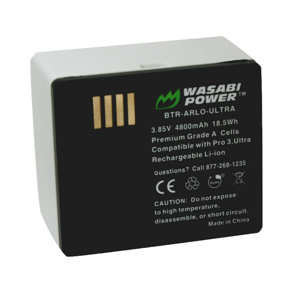 Wasabi Power Battery for Arlo Pro 3, Pro 4, Ultra, Ultra 2 (VMA5400