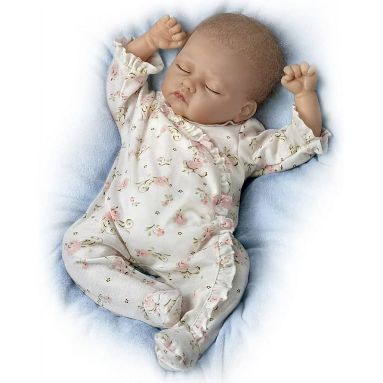 Baby doll breathes coos and has best sale a heartbeat