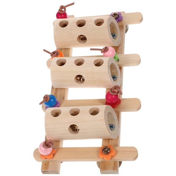 ETEREAUTY Parrot Bird Toys Yellow 1Set