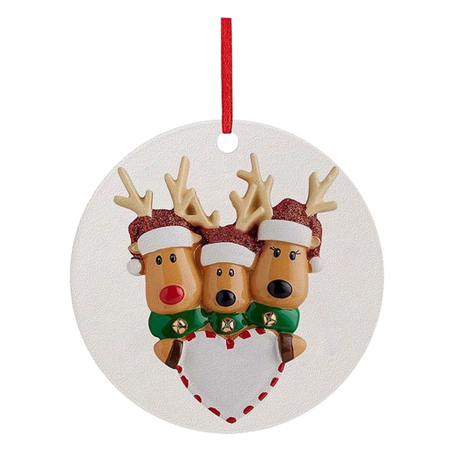 Xihbxyly Oferta Del Dia Adornos Colgantes con Formas Personalizadas para La Decoración Navideña.