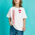 thumbnail image 6 of LUOGENLI Boys Shirts Size 10-12 Children Flag of Print Short Sleeve Round Neck T Shirt Fashion Trend Bottoming Shirt Tops Boys Shirts Size 10/12 Boys Shirts Size 10-12 Youth White 10-11 Years, 6 of 6