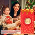thumbnail image 3 of 10Pcs Enveloppes Rouges Chinoises Enveloppes d'Argent Chanceux 2022 Nouvel An Chinois Enveloppe de Tigre Feuille d'Or, 3 of 4