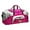 Pink, variant on Baylor University Suitcase Duffle Bag Large BU Bears Duffel for Travel or Sports Gear (Green)