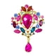 thumbnail image 4 of Broches de diamantes de imitación Yinane broche de cristal accesorios de ropa para mujer Pin decorativo joyería para bufanda decoración de ropa Vistoso, 4 of 8