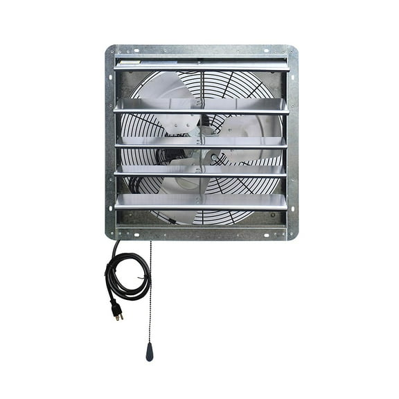 iLiving ILG8SF18V-T 3 Speed 18 Inch Exhaust Attic Garage Grow Fan w/ Thermostat