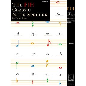 Pre-Owned FJH1159 - The FJH Classic Note Speller, Book 1, 9781569390269, 1569390266, Paperback,