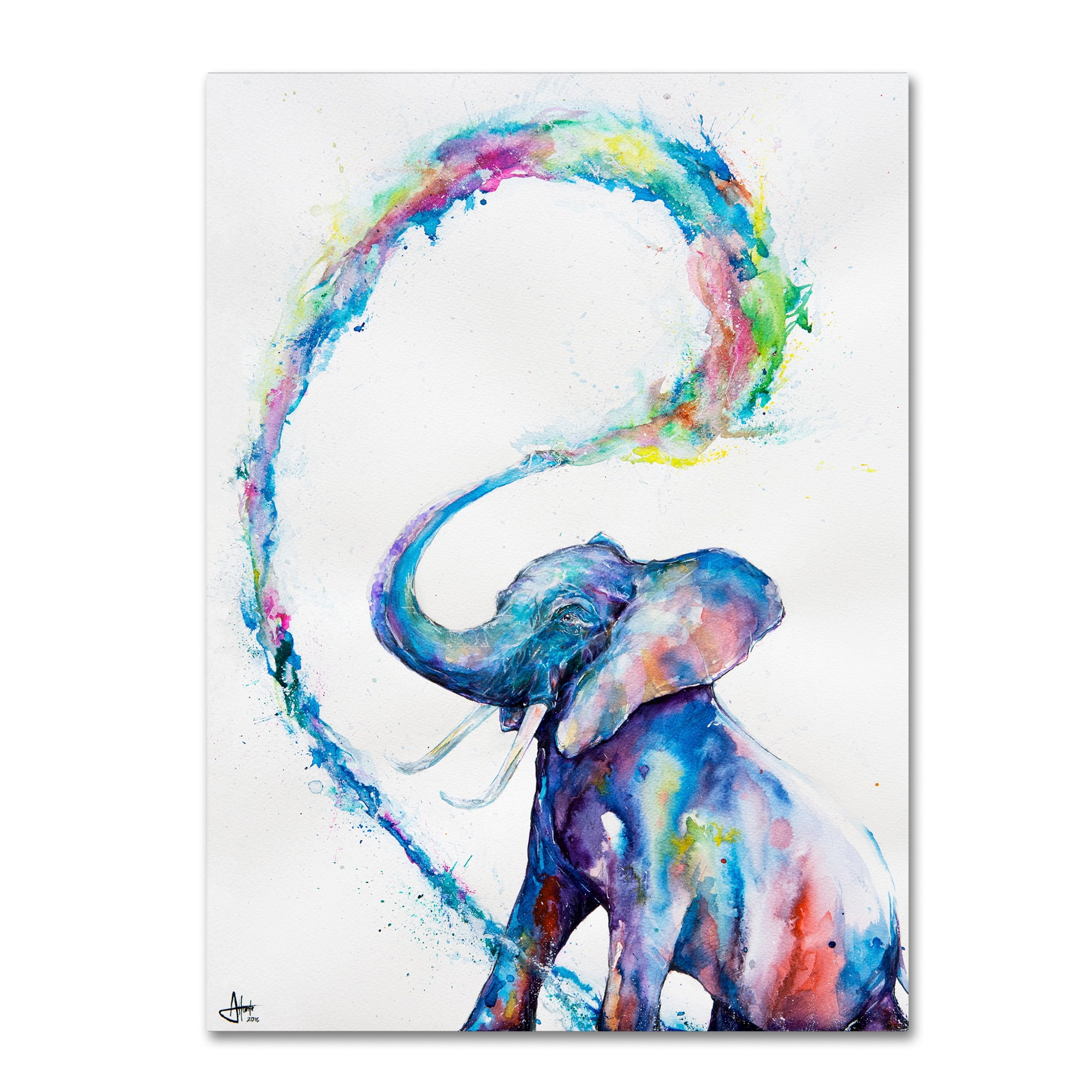 Marc Allante 'Veris' Canvas Art