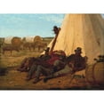 thumbnail image 3 of Winslow Homer 14x11 Black Modern Framed Museum Art Print Titled - The Bright Side, 3 of 5