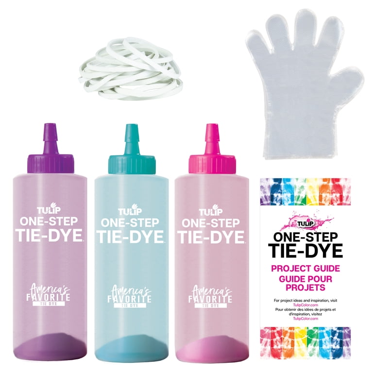 Tulip One-Step Tie-Dye 3 Color Kit, Paradise Punch, DIY Tie Dye