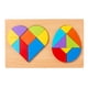 thumbnail image 1 of 1 set huevo y corazón forma rompecabezas juguete de madera tangram juguete juguete educativo juguete, 1 of 5