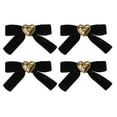 thumbnail image 1 of 4 horquillas con forma de corazón para el pelo, pasadores con forma de corazón, lazos, horquillas para el pelo, 1 of 8