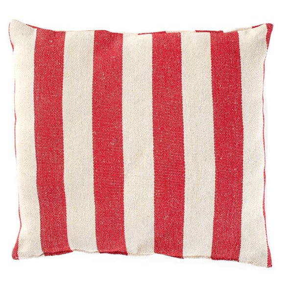 Hammock Chair Stand or Striped Hanging Chairs or Pillows - Red Pillow