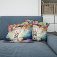 thumbnail image 2 of Happy Birthday to Manx Kitten Party Balloons Cake Pillow Cushion Double Sided Cat Lover Kitten Owner Gifts Throw Pillow - 00027, 2 of 4