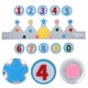 thumbnail image 3 of KAKOWELY 1 juego de corona de fieltro para cumpleaños de niños pequeños con números intercambiables, 3 of 4