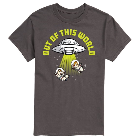 Mickey & Friends - UFO Out Of This World - Men's Short Sleeve Graphic T-Shirt