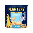 thumbnail image 5 of PLANTERS Salted Cashew Halves and Pieces, Party Snacks, Plant-Based Protein, 2 lb 14 oz Canister, 5 of 15