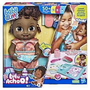 Baby Alive Lulu Achoo Doll with Black Hair, Doctor Play Toy